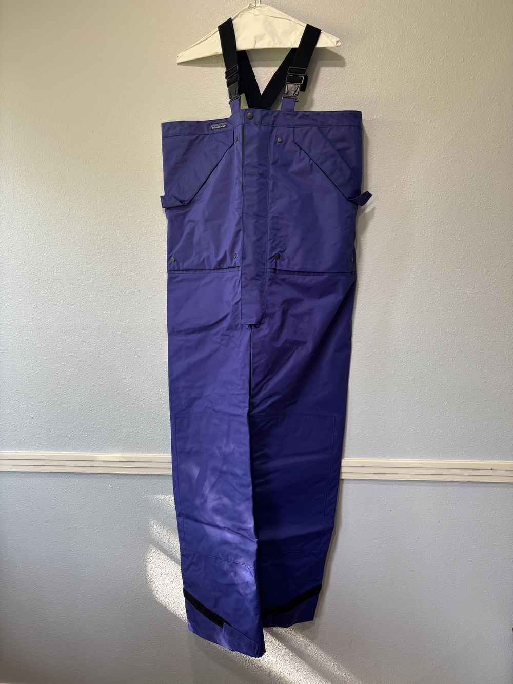 Vintage Patagonia Ski Pants Mens Small Nylon Bib Snow Overalls Made Japan 90s